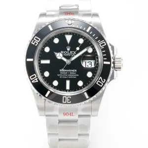 Submariner 126610LN Black 904L Steel GMF 1:1 Best Edition on SS Bracelet VR3235 V3